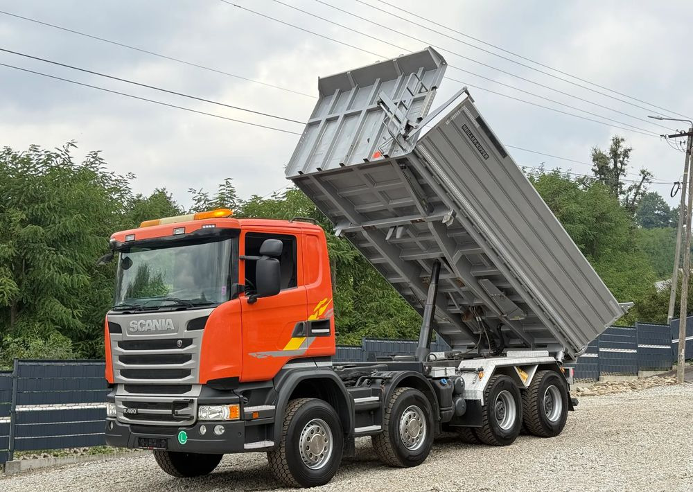 Scania * Kiper * Wywrotka * Scania R490 * 8X4 * Bordmatic * Jak Nowy * Stan Perfekcyjny * Sprowadzony - Kipper vrachtwagen: afbeelding 1 Scania * Kiper * Wywrotka * Scania R490 * 8X4 * Bordmatic * Jak Nowy * Stan Perfekcyjny * Sprowadzony - Kipper vrachtwagen: afbeelding 1