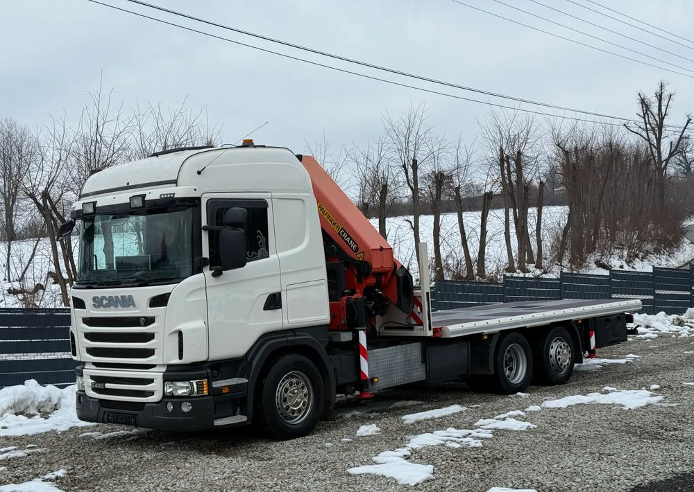 Scania * SCANIA G400 * HDS Palfinger Kran PK 42500 * 3 Osie * Sprowadzona * Bardzo Dobry Stan * - Vrachtwagen met open laadbak, Kraanwagen: afbeelding 2 Scania * SCANIA G400 * HDS Palfinger Kran PK 42500 * 3 Osie * Sprowadzona * Bardzo Dobry Stan * - Vrachtwagen met open laadbak, Kraanwagen: afbeelding 2