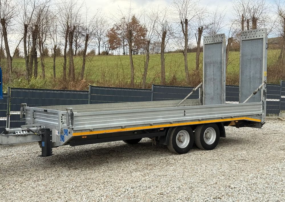 Dieplader aanhangwagen Schwarzmuller * Przyczepa do Przewozu Maszyn Koparek * Schwarzmuller Moslein * Najazdy * Jak NOWA: afbeelding 1