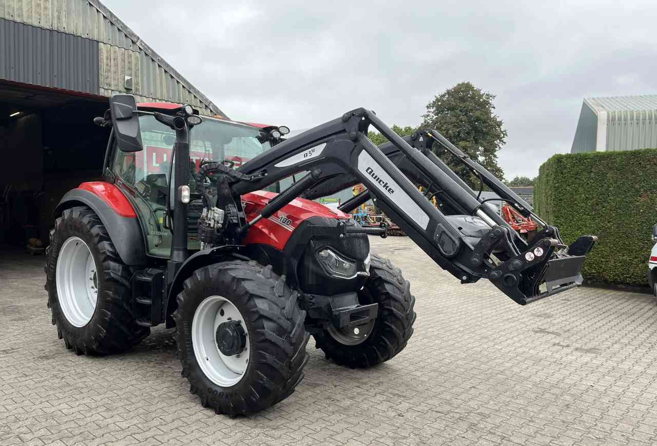 Case Vestrum 100, Quicke voorlader, tractoren *verkocht/sold* - Tractor: afbeelding 3 Case Vestrum 100, Quicke voorlader, tractoren *verkocht/sold* - Tractor: afbeelding 3