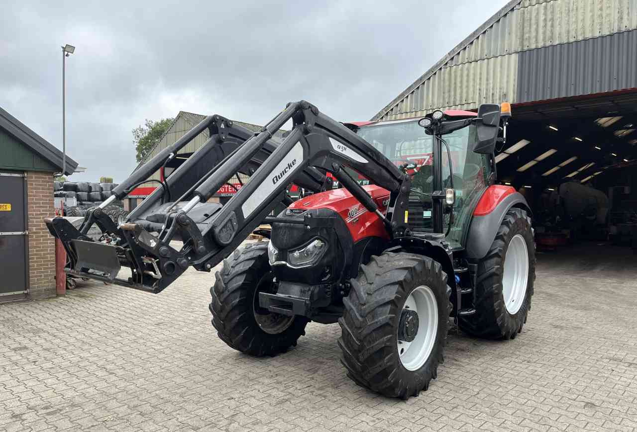 Case Vestrum 100, Quicke voorlader, tractoren *verkocht/sold* - Tractor: afbeelding 2 Case Vestrum 100, Quicke voorlader, tractoren *verkocht/sold* - Tractor: afbeelding 2