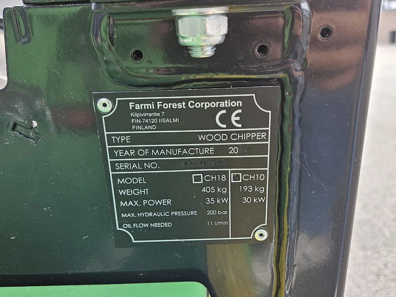 Leasing Avant CH100 Houtversnipperaar Avant CH100 Houtversnipperaar: afbeelding 13