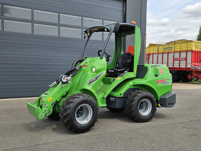 Compacte rupslader Avant 735 TDL + mini-shovel: afbeelding 9