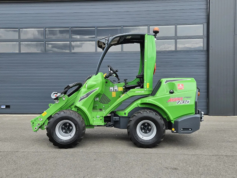 Compacte rupslader Avant 735 TDL + mini-shovel: afbeelding 8