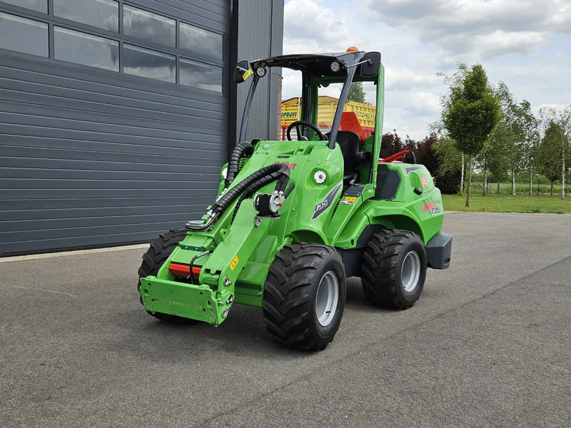 Compacte rupslader Avant 735 TDL + mini-shovel: afbeelding 10