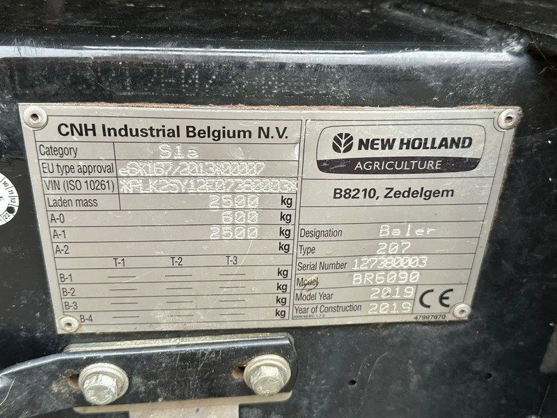 Landbouwmachine New Holland BR6090 balenpers: afbeelding 14 Landbouwmachine New Holland BR6090 balenpers: afbeelding 14