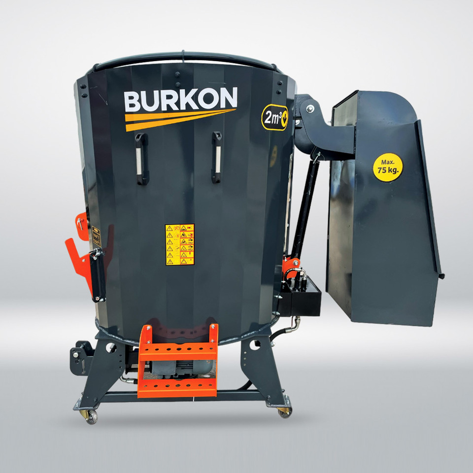 2 m3 Sabit Elektrikli ve Kepçeli Yem Karma Makinesi - Voermengwagen: afbeelding 3 2 m3 Sabit Elektrikli ve Kepçeli Yem Karma Makinesi - Voermengwagen: afbeelding 3