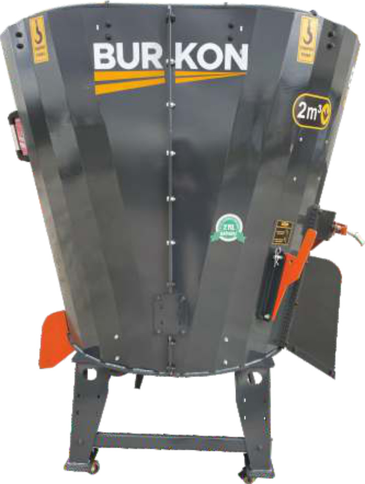 Burkon 2m3 Sabit Elektrikli Manuel kapak (380V) Dikey Yem Karma Makinesi - Voermengwagen: afbeelding 2 Burkon 2m3 Sabit Elektrikli Manuel kapak (380V) Dikey Yem Karma Makinesi - Voermengwagen: afbeelding 2