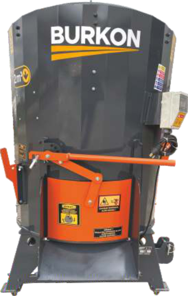 Burkon 2m3 Sabit Elektrikli Manuel kapak (380V) Dikey Yem Karma Makinesi - Voermengwagen: afbeelding 1 Burkon 2m3 Sabit Elektrikli Manuel kapak (380V) Dikey Yem Karma Makinesi - Voermengwagen: afbeelding 1