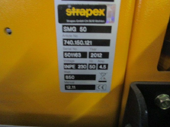 BANDEROLIERMASCHINE STRAPEX SMG 50 - Verpakkingsmachine: afbeelding 5 BANDEROLIERMASCHINE STRAPEX SMG 50 - Verpakkingsmachine: afbeelding 5
