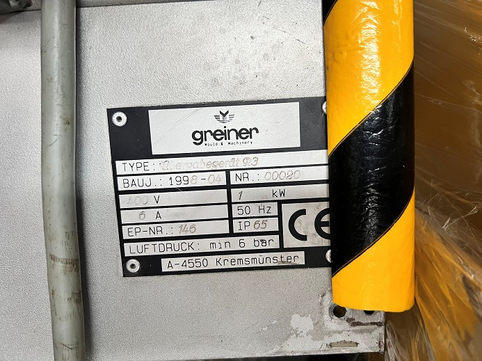 GREINER STAPELUNG - Verpakkingsmachine: afbeelding 3 GREINER STAPELUNG - Verpakkingsmachine: afbeelding 3