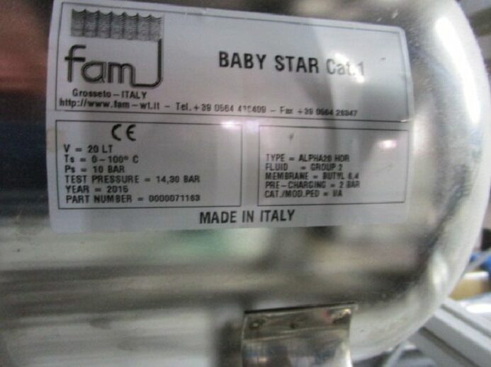 KOMPRESSOR BABY STAR Cat.1 MIT OSMOSEVORRICHTUNG & TANK - Drukmachine: afbeelding 5 KOMPRESSOR BABY STAR Cat.1 MIT OSMOSEVORRICHTUNG & TANK - Drukmachine: afbeelding 5