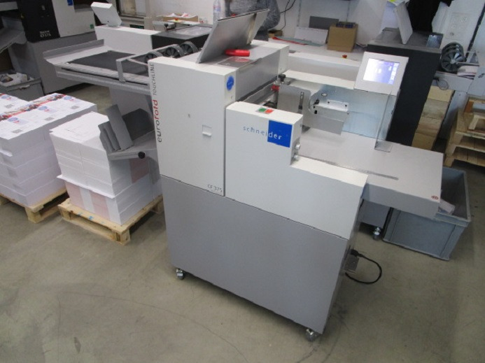 KREUZBRUCHFALZWERK EUROFOLD TOUCHLINE CF 375 - Vouwmachine: afbeelding 1 KREUZBRUCHFALZWERK EUROFOLD TOUCHLINE CF 375 - Vouwmachine: afbeelding 1