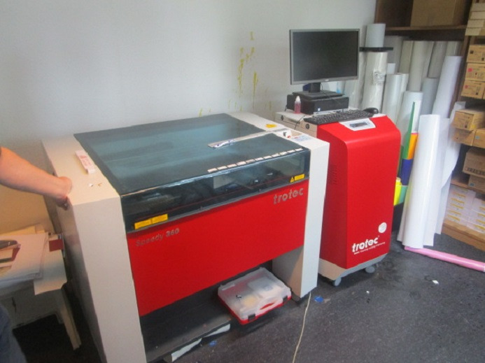 LASER CUTTER TROTEC SPEEDY 360 (Gravieren, Schneiden) - Papiersnijmachine: afbeelding 2 LASER CUTTER TROTEC SPEEDY 360 (Gravieren, Schneiden) - Papiersnijmachine: afbeelding 2