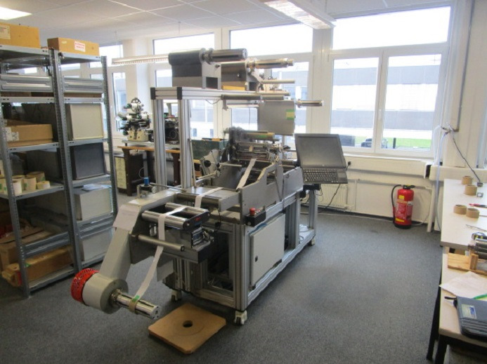 THERMOTRANSFER DRUCKSYSTEM MIT STANZE MPRINT MORLOCK LP 2000 (Drucken, Kaschieren, Stanzen) - Drukmachine: afbeelding 1 THERMOTRANSFER DRUCKSYSTEM MIT STANZE MPRINT MORLOCK LP 2000 (Drucken, Kaschieren, Stanzen) - Drukmachine: afbeelding 1