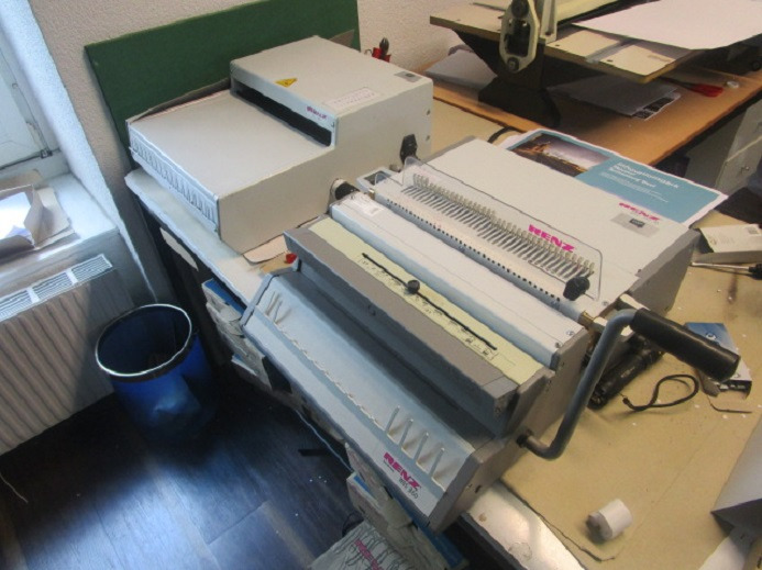 WIRO BINDER HALBAUTOMAT RENZ ECL360 - Drukmachine: afbeelding 1 WIRO BINDER HALBAUTOMAT RENZ ECL360 - Drukmachine: afbeelding 1