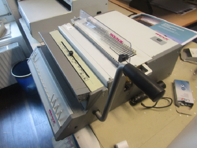 WIRO BINDER HALBAUTOMAT RENZ ECL360 - Drukmachine: afbeelding 5 WIRO BINDER HALBAUTOMAT RENZ ECL360 - Drukmachine: afbeelding 5