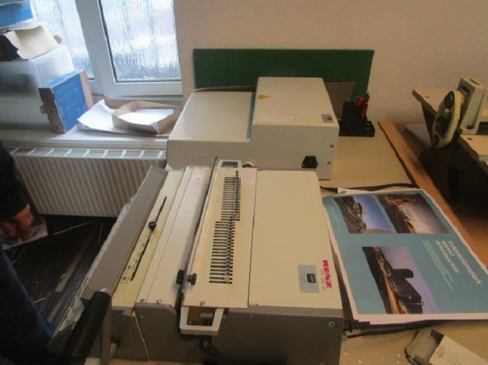 WIRO BINDER HALBAUTOMAT RENZ ECL360 - Drukmachine: afbeelding 2 WIRO BINDER HALBAUTOMAT RENZ ECL360 - Drukmachine: afbeelding 2
