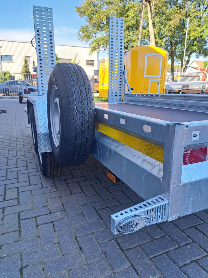 Nieuw Machinetransporter PRZYCZEPA DO KOPARKI MINIKOPARKI ŁADOWARKI Z NAJAZDAMI STALOWYMI 3500KG / EXCAVATOR MINI EXCAVATOR LOADER TRAILER WITH STEEL RAMPS 3500KG: afbeelding 17