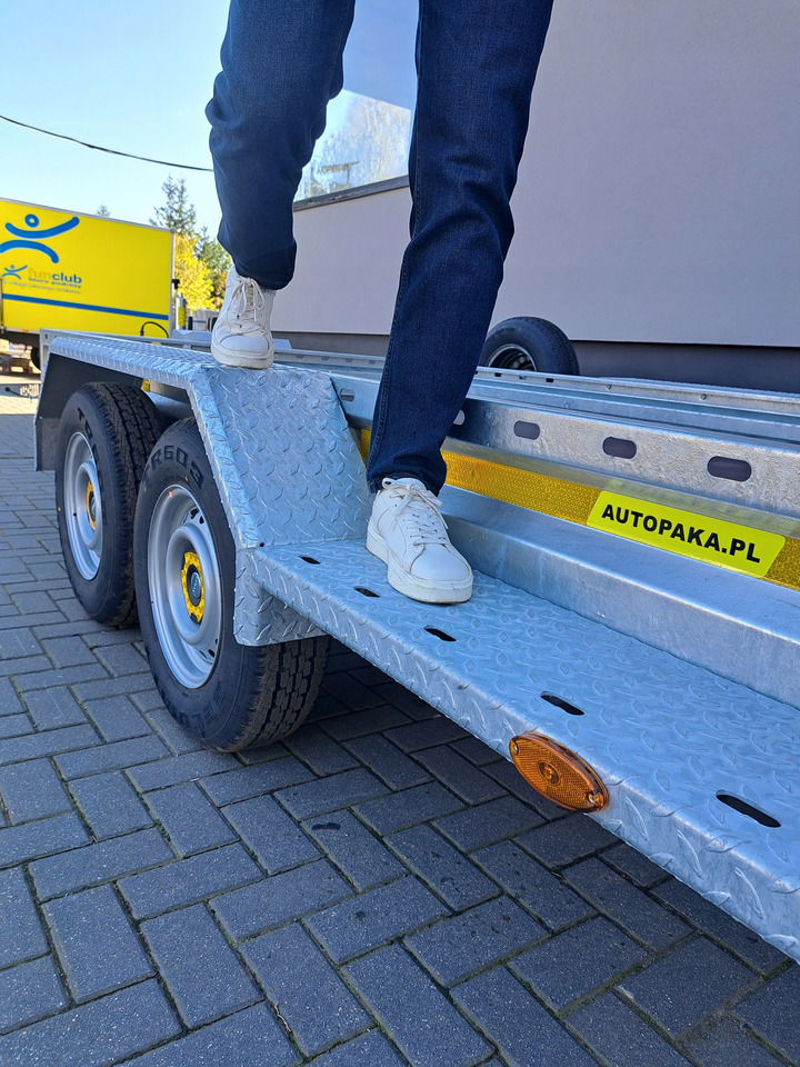 Nieuw Machinetransporter PRZYCZEPA DO KOPARKI MINIKOPARKI ŁADOWARKI Z NAJAZDAMI STALOWYMI 3500KG / EXCAVATOR MINI EXCAVATOR LOADER TRAILER WITH STEEL RAMPS 3500KG: afbeelding 19
