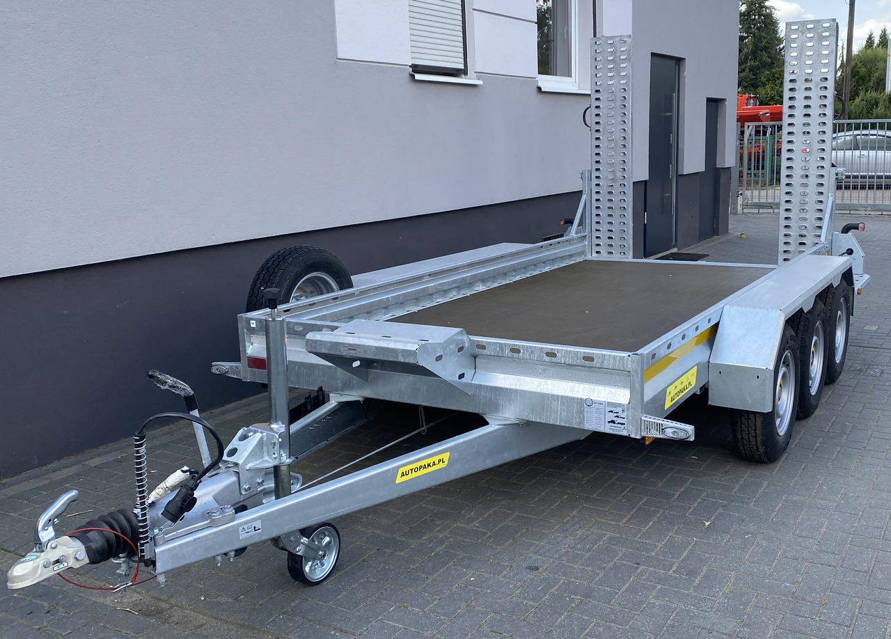 PRZYCZEPA LAWETA DO MINIKOPARKI KOPARKI 3 OSIE / MINI EXCAVATOR TRANSPORTER TRAILER 3 AXLES - Machinetransporter: afbeelding 5 PRZYCZEPA LAWETA DO MINIKOPARKI KOPARKI 3 OSIE / MINI EXCAVATOR TRANSPORTER TRAILER 3 AXLES - Machinetransporter: afbeelding 5