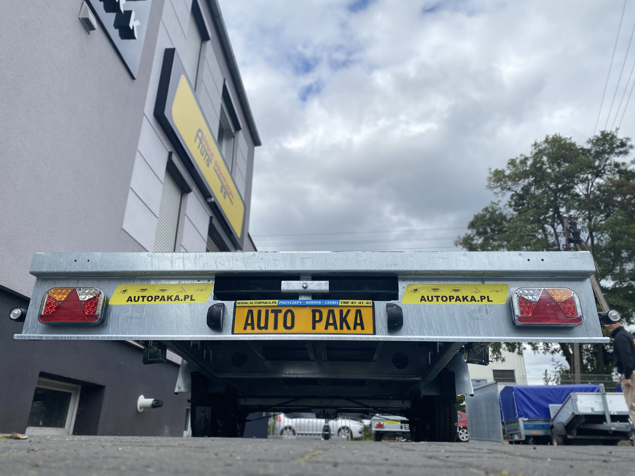 PRZYCZEPA PLATFORMOWA 5X2 WARK DMC 3500 / WARK PLATFORM TRAILER 5X2 DMC 3500 - Open/ Plateau aanhangwagen: afbeelding 5 PRZYCZEPA PLATFORMOWA 5X2 WARK DMC 3500 / WARK PLATFORM TRAILER 5X2 DMC 3500 - Open/ Plateau aanhangwagen: afbeelding 5