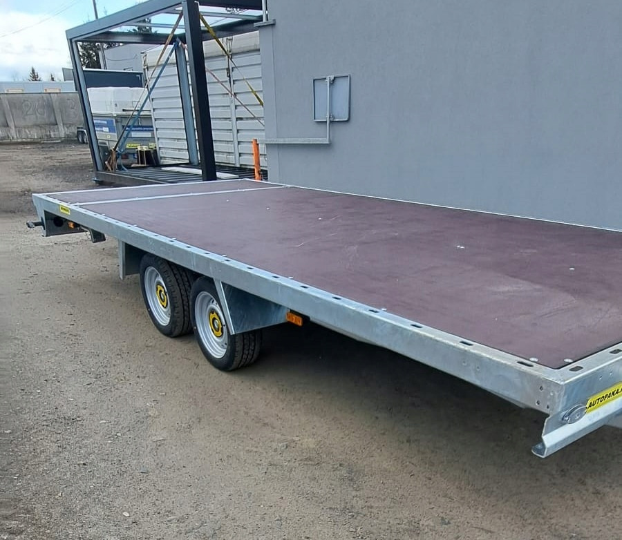 PRZYCZEPA PLATFORMY 5x2 WARK DMC 3500 / WARK PLATFORM TRAILER 5x2 DMC 3500 - Open/ Plateau aanhangwagen: afbeelding 5 PRZYCZEPA PLATFORMY 5x2 WARK DMC 3500 / WARK PLATFORM TRAILER 5x2 DMC 3500 - Open/ Plateau aanhangwagen: afbeelding 5