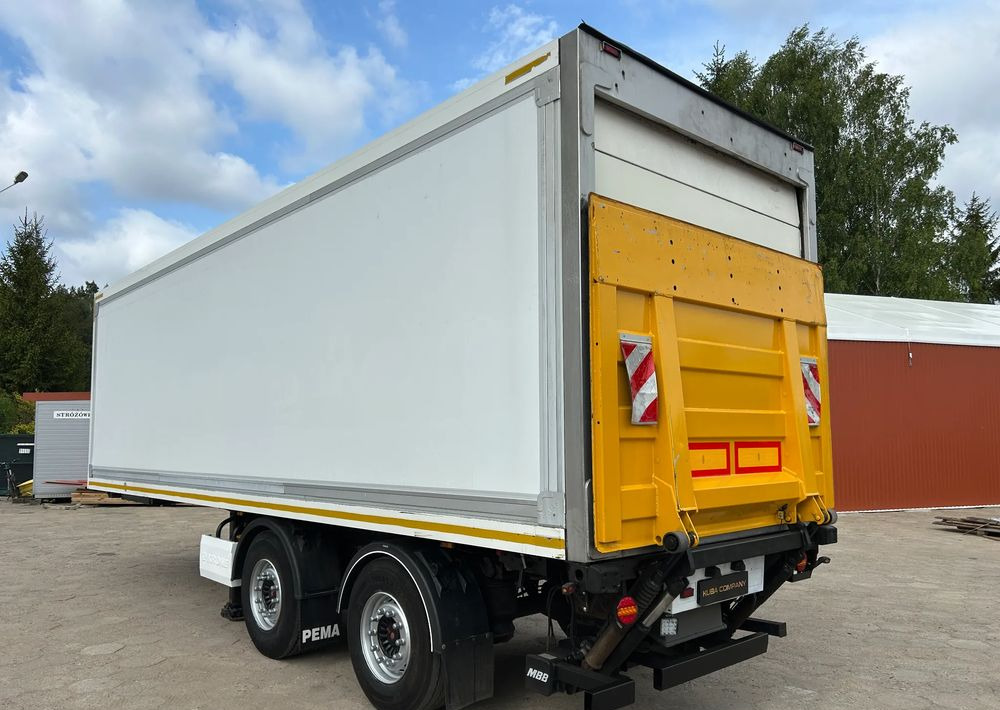 Koelwagen oplegger Krone CARRIER VECTOR 1550 / 2 OSIE / 22 PALETY / OŚ SKRĘTNA / WINDA + ROLETA !!: afbeelding 8