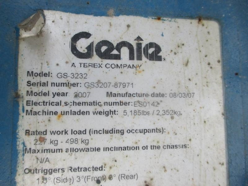 Genie GS 3232 - Schaarlift: afbeelding 2 Genie GS 3232 - Schaarlift: afbeelding 2