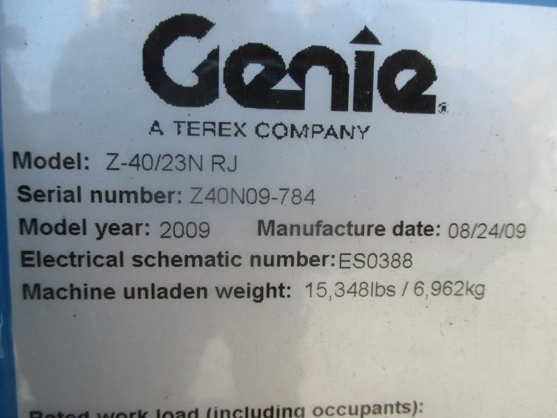 Knikarmhoogwerker Genie Z 40/23 N RJ: afbeelding 15 Knikarmhoogwerker Genie Z 40/23 N RJ: afbeelding 15
