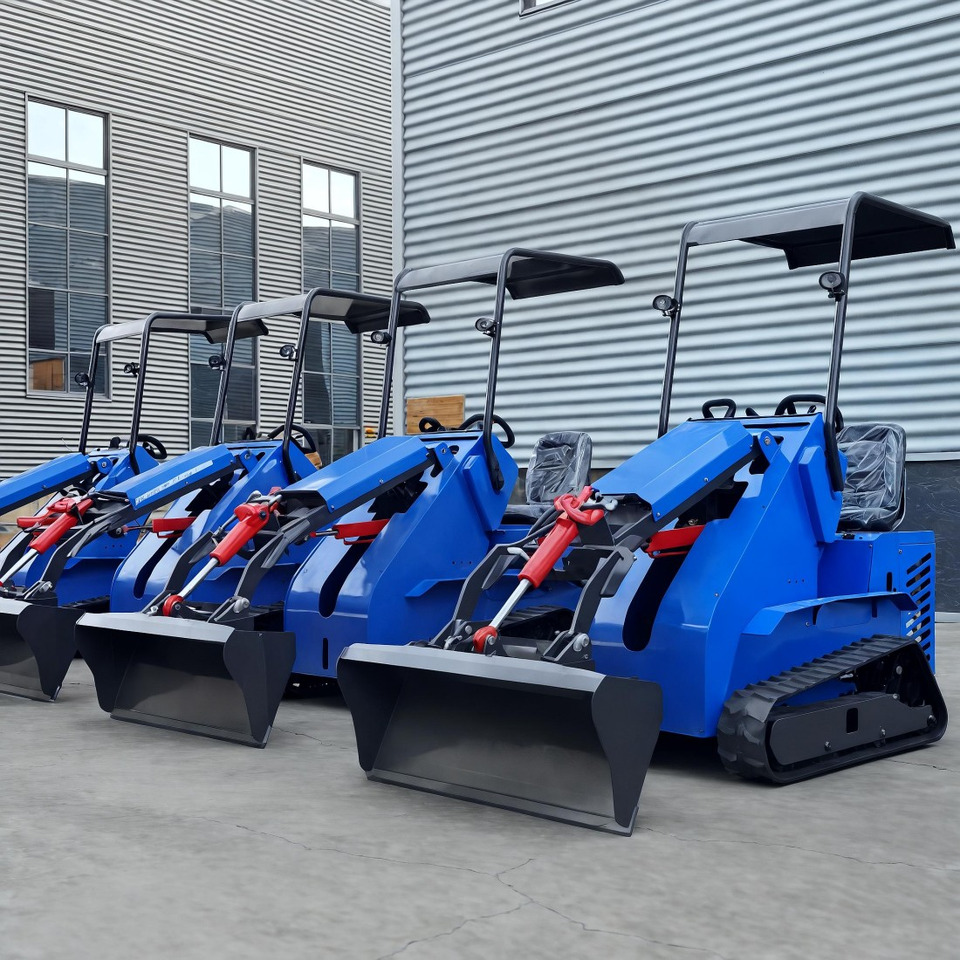 LEZUM Free Shipping Mini Skid Steer Loader Compact Track Electric/Diesel Chinese Mini Skid Steer Loader For Sale With Mini Skid Steer Attachments 4 In 1 Bucket - Schranklader: afbeelding 5 LEZUM Free Shipping Mini Skid Steer Loader Compact Track Electric/Diesel Chinese Mini Skid Steer Loader For Sale With Mini Skid Steer Attachments 4 In 1 Bucket - Schranklader: afbeelding 5