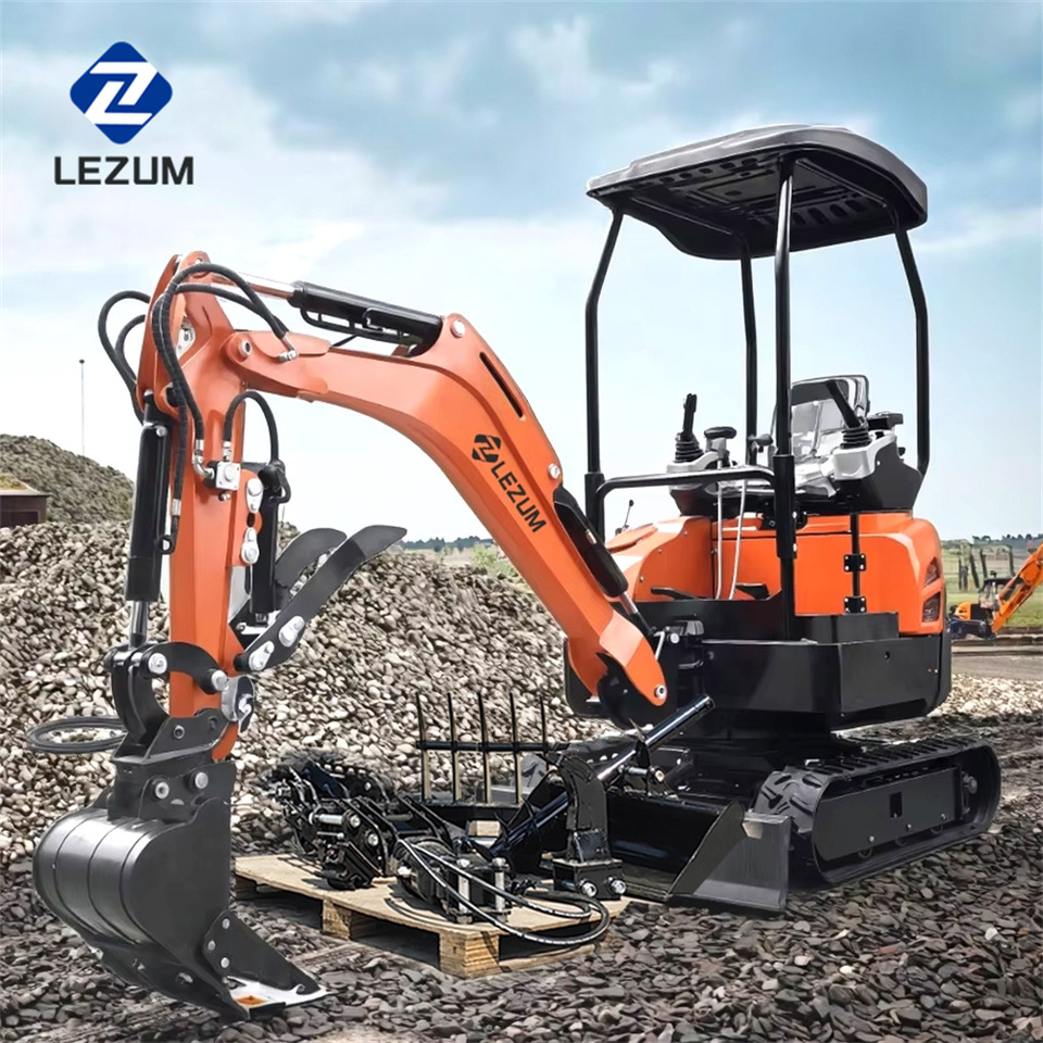 LEZUM DY18 Mini Excavator Digger Miniexcavadora EPA Kubota Engine Mini Excavator For Sale With Mini Excavator Attachment Set - Rupsgraafmachine: afbeelding 4 LEZUM DY18 Mini Excavator Digger Miniexcavadora EPA Kubota Engine Mini Excavator For Sale With Mini Excavator Attachment Set - Rupsgraafmachine: afbeelding 4