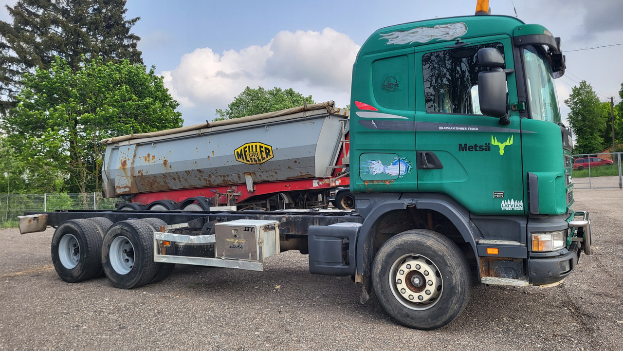 SCANIA R124 420 6X4 - Chassis vrachtwagen: afbeelding 4 SCANIA R124 420 6X4 - Chassis vrachtwagen: afbeelding 4
