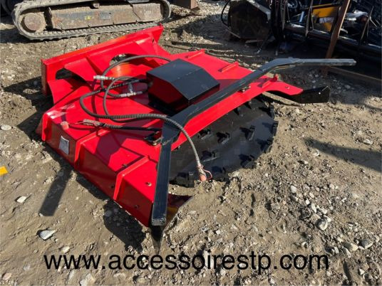 Broyeur forestier pour minichargeur - Bosfrees: afbeelding 1 Broyeur forestier pour minichargeur - Bosfrees: afbeelding 1