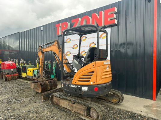 Minigraafmachine Case CX26C Canopy: afbeelding 8 Minigraafmachine Case CX26C Canopy: afbeelding 8