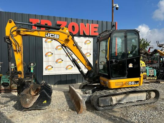 JCB JCB 56Z-2 CLIM à 32500 € HT - Minigraafmachine: afbeelding 2 JCB JCB 56Z-2 CLIM à 32500 € HT - Minigraafmachine: afbeelding 2