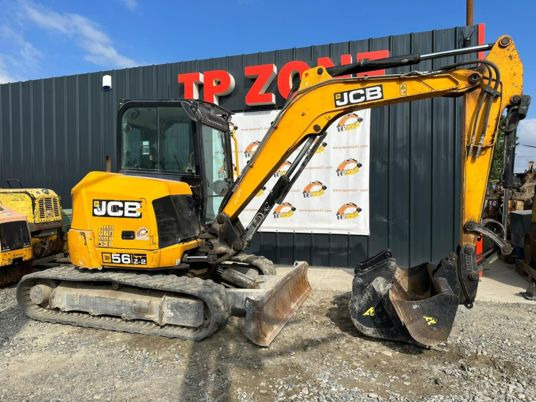 JCB JCB 56Z-2 CLIM à 32500 € HT - Minigraafmachine: afbeelding 1 JCB JCB 56Z-2 CLIM à 32500 € HT - Minigraafmachine: afbeelding 1