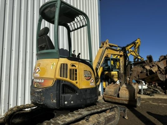 Minigraafmachine Yanmar VIO25-4 Canopy: afbeelding 7