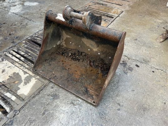 Godet de terrassement - axe 45 mm - Graafbak: afbeelding 2 Godet de terrassement - axe 45 mm - Graafbak: afbeelding 2