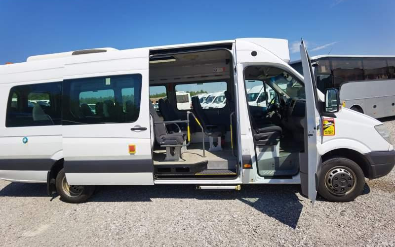 Streekbus Mercedes-Benz Sprinter 516 *2x klimatyzacja*webasto* Euro 5: afbeelding 12