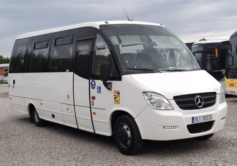 Streekbus Mercedes-Benz WING VARIO 34 euro 5 *klimatyzacja*webasto*winda: afbeelding 1