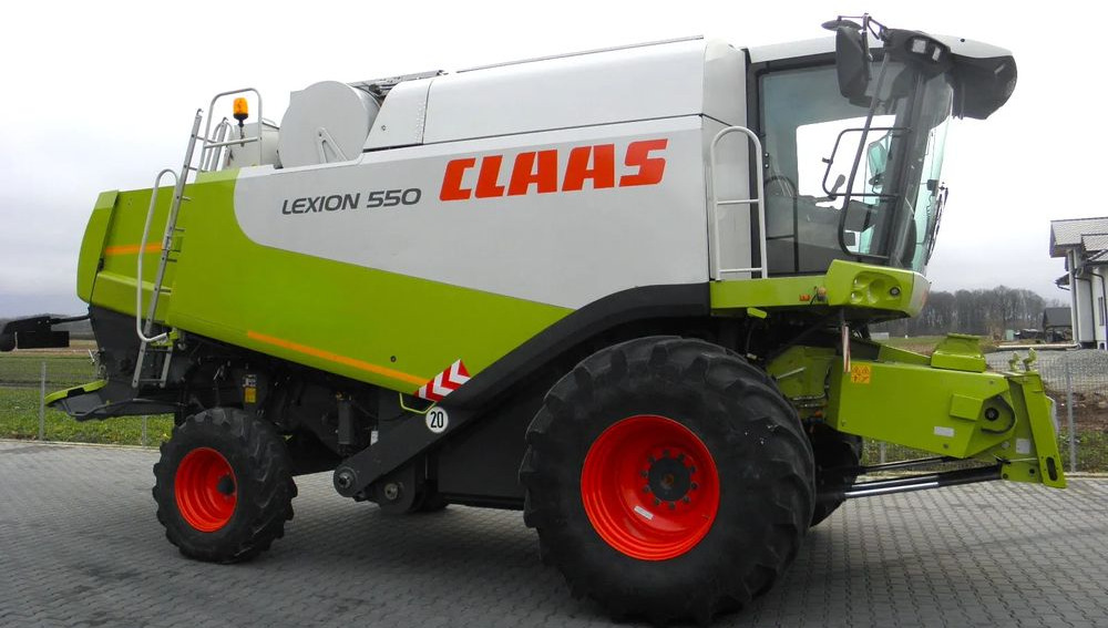Claas Lexion 550 heder 7,5 Vario, Najbogatsza Wersja, Nie Malowany, Stan Bardzo Dobry - Maaidorser: afbeelding 4 Claas Lexion 550 heder 7,5 Vario, Najbogatsza Wersja, Nie Malowany, Stan Bardzo Dobry - Maaidorser: afbeelding 4