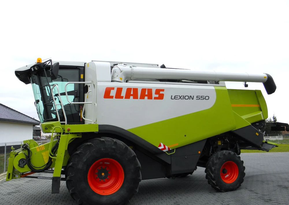 Claas Lexion 550 heder 7,5 Vario, Najbogatsza Wersja, Nie Malowany, Stan Bardzo Dobry - Maaidorser: afbeelding 3 Claas Lexion 550 heder 7,5 Vario, Najbogatsza Wersja, Nie Malowany, Stan Bardzo Dobry - Maaidorser: afbeelding 3