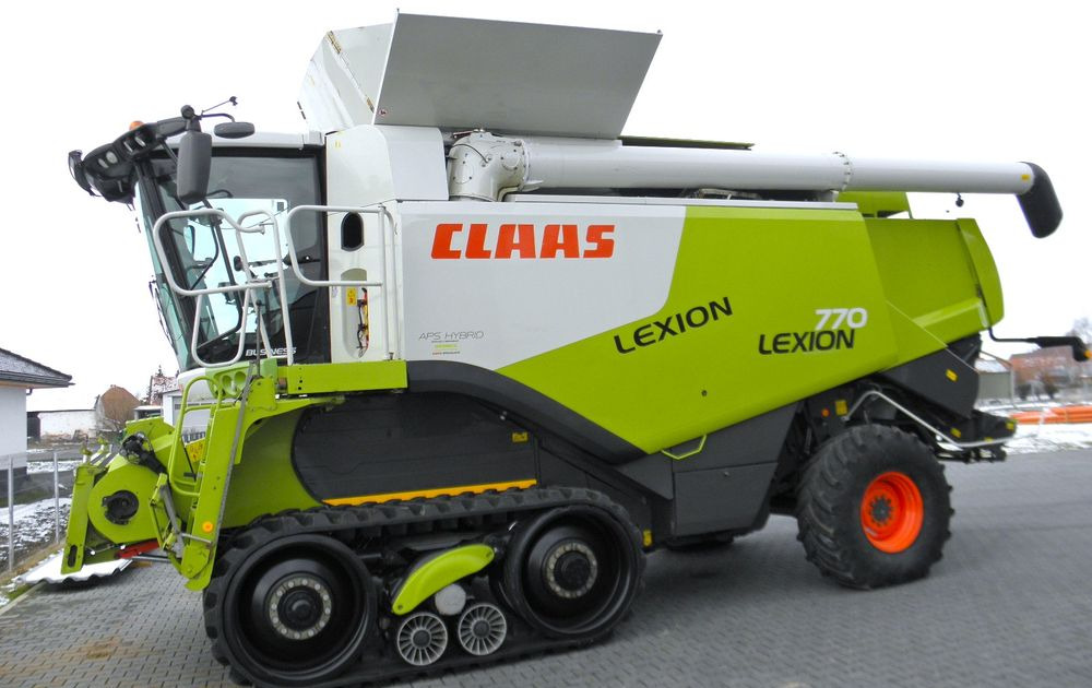 Claas Lexion 770 Terra Trac Heder V10,5, Najbogatsza Wersja, Nie Malowany, Stan Bardzo Dobry - Maaidorser: afbeelding 5 Claas Lexion 770 Terra Trac Heder V10,5, Najbogatsza Wersja, Nie Malowany, Stan Bardzo Dobry - Maaidorser: afbeelding 5