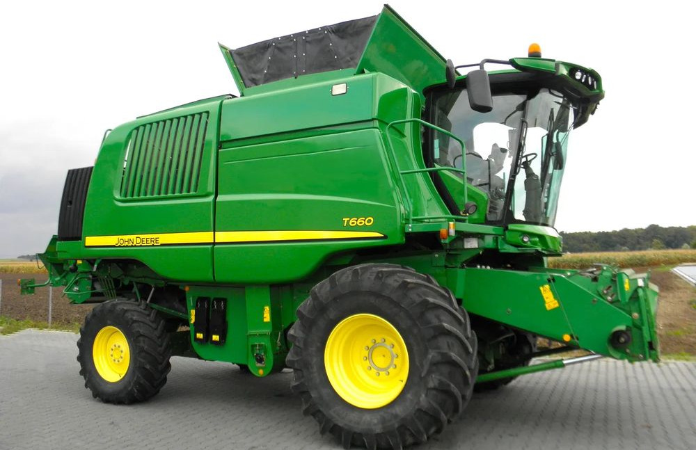 John Deere T660 2014 Rok, heder 7,6m, 2700 mtg na silniku, Najbogatsza Wersja, Nie Malowany, Stan Idealny - Maaidorser: afbeelding 4 John Deere T660 2014 Rok, heder 7,6m, 2700 mtg na silniku, Najbogatsza Wersja, Nie Malowany, Stan Idealny - Maaidorser: afbeelding 4