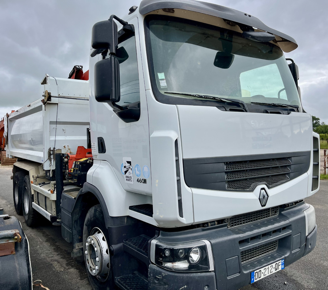 RENAULT Premium Lander 460dxi bibenne grue Palfinger pk16001 - Kipper vrachtwagen, Kraanwagen: afbeelding 1 RENAULT Premium Lander 460dxi bibenne grue Palfinger pk16001 - Kipper vrachtwagen, Kraanwagen: afbeelding 1