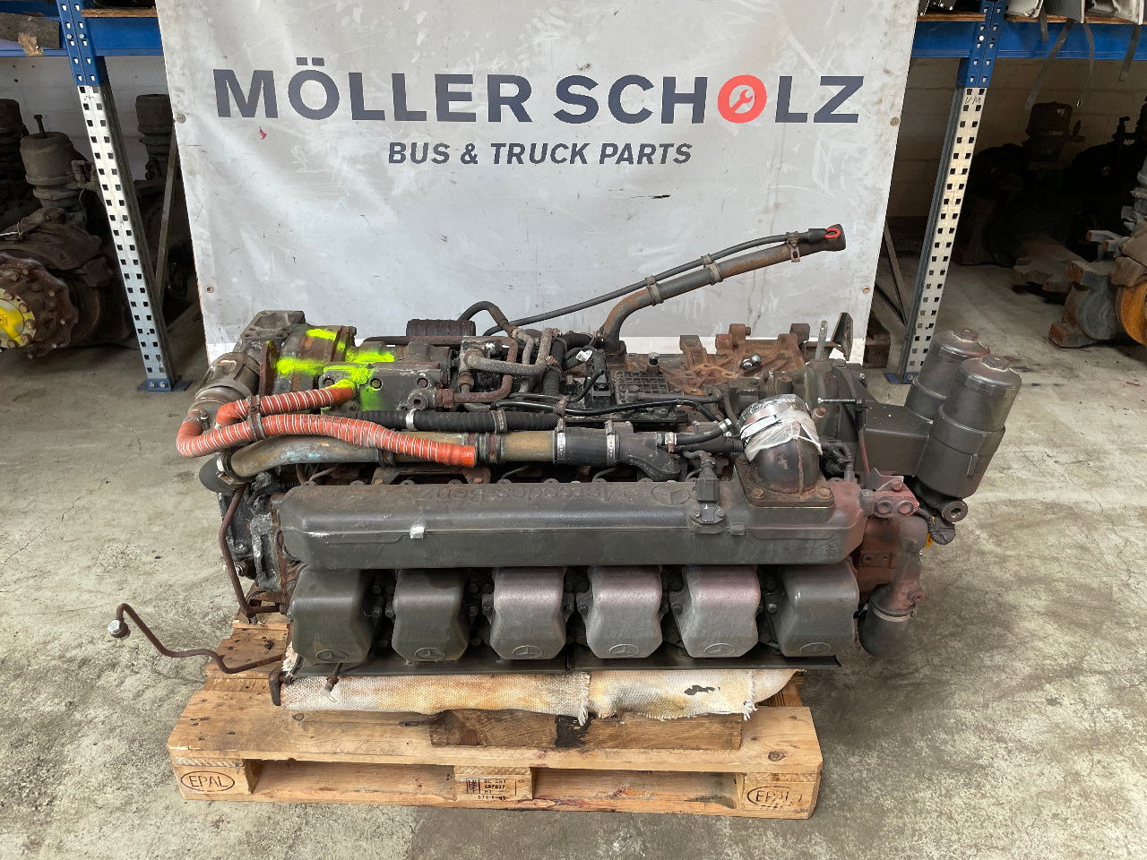 Mercedes-Benz Mercedes Motor OM 457 HLA Citaro OM457HLA 457942 Setra - Motor voor Bus: afbeelding 1 Mercedes-Benz Mercedes Motor OM 457 HLA Citaro OM457HLA 457942 Setra - Motor voor Bus: afbeelding 1