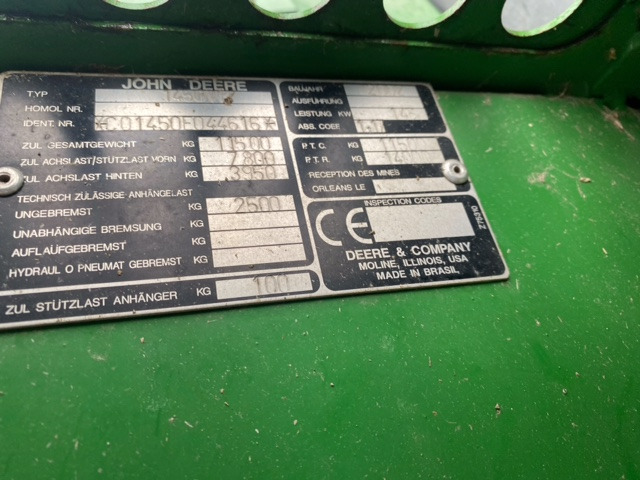 Maaidorser JOHN DEERE 1450 CWS: afbeelding 10