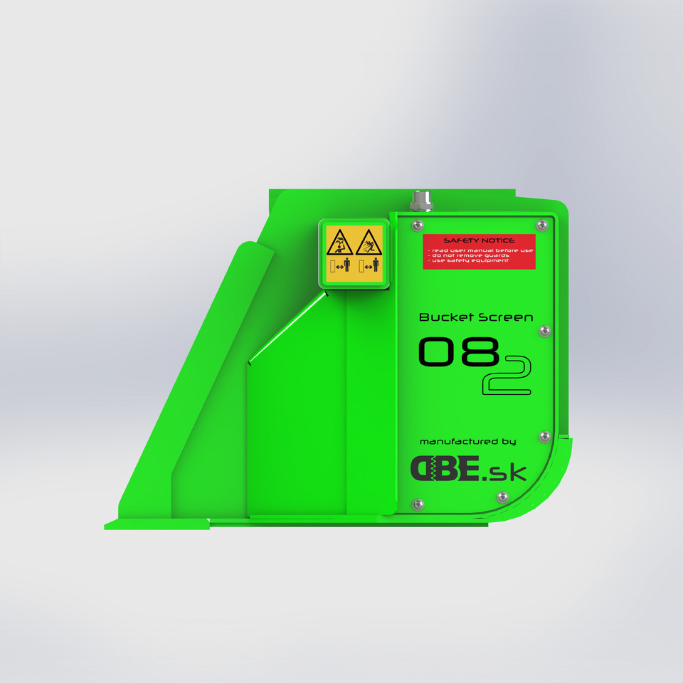 DB Engineering BucketScreen BS-08/2 - Puinbak: afbeelding 1 DB Engineering BucketScreen BS-08/2 - Puinbak: afbeelding 1