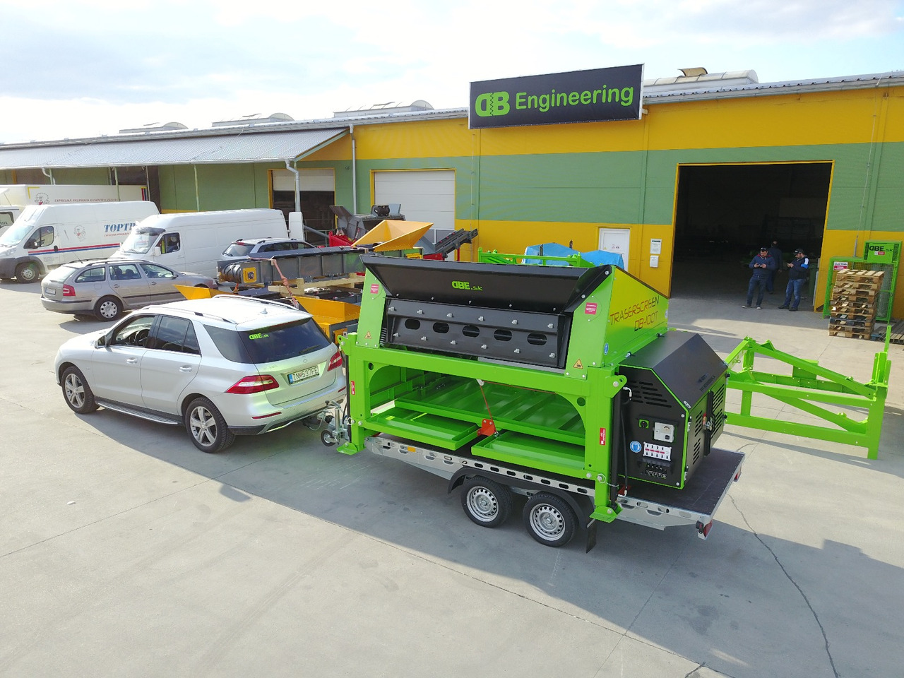 DB Engineering TraserScreen DB-100T - Zeefinstallatie: afbeelding 4 DB Engineering TraserScreen DB-100T - Zeefinstallatie: afbeelding 4